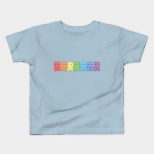 Rainbow Gummy Bears Kids T-Shirt